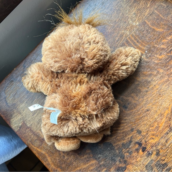 Petting zoo Brown Plush Monkey Toy - Picture 6 of 6